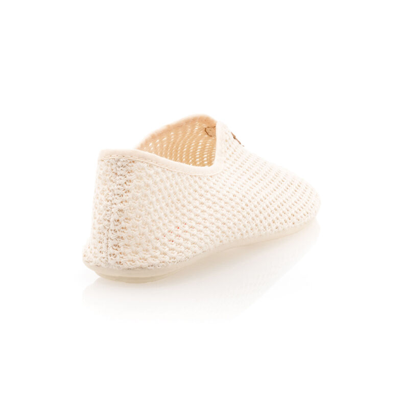 Beige dametøfler