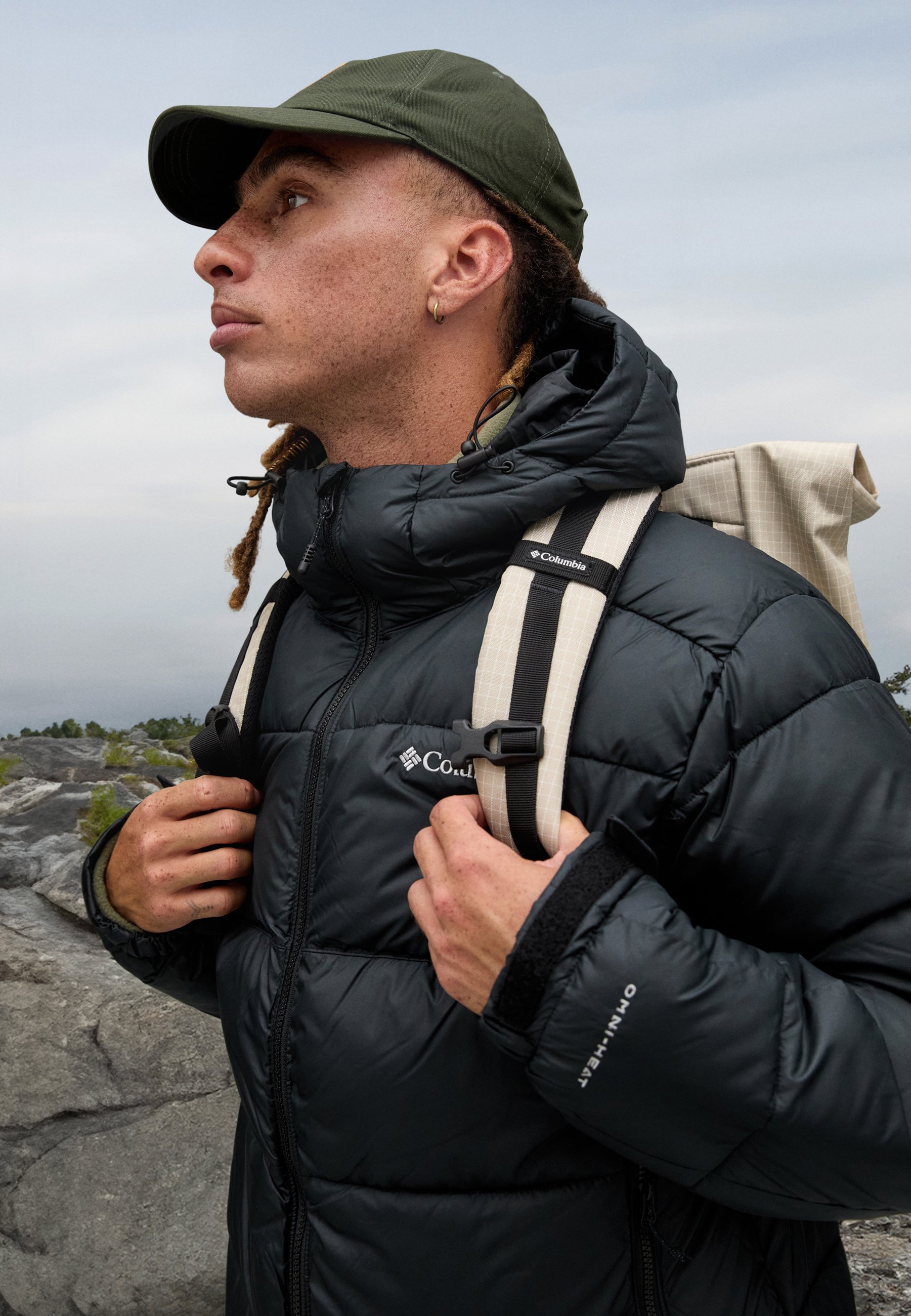 Veste d'hiver à capuche Columbia PIKE LAKE™ II - noire