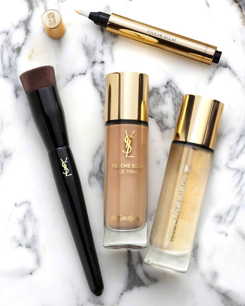 YVES SAINT LAURENT TOUCHE ÉCLAT BLUR PRIMER PRIMER - FLUIDE FOUNDATION BASIS