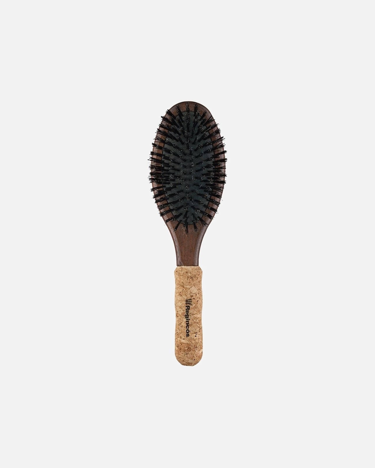 Regincós Flach- und Paddelbürsten-Set, ovale Bürste, 10-reihig – 1 Stück