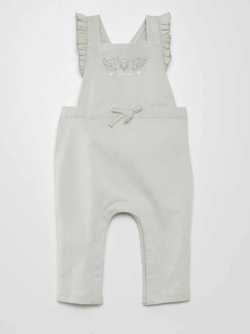 Fleece overall - GROEN