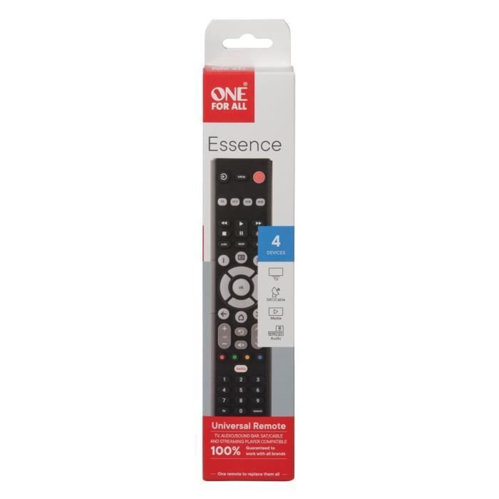 ONE FOR ALL Universal Remote Control - URC1242 – Essence Basic 4in1