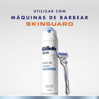 „Gillette Skin“ barzdos gelis itin jautriai odai 200 ml 200 ml