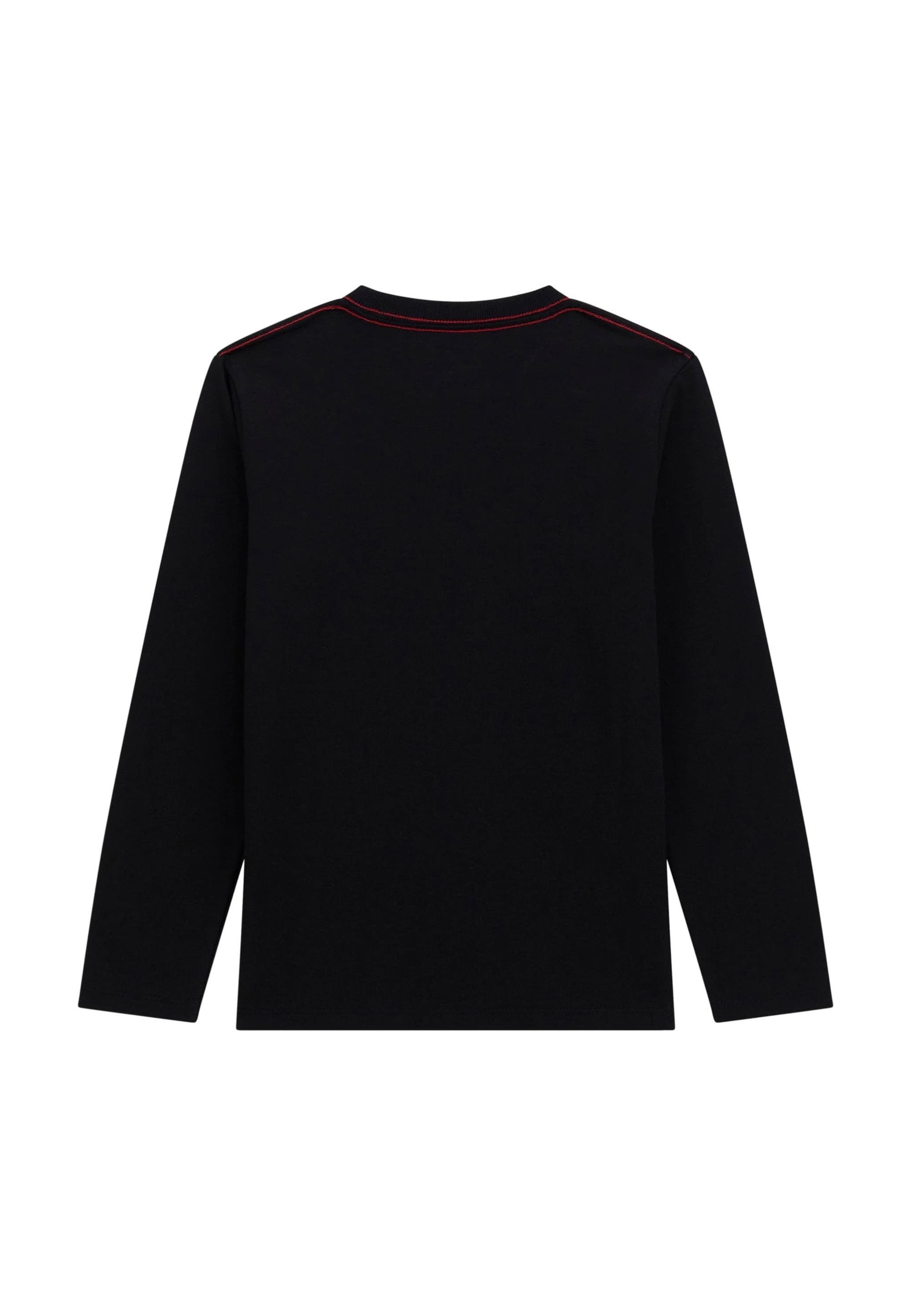 Guess LOGO-DREIECK - Top met lange mouwen - zwart