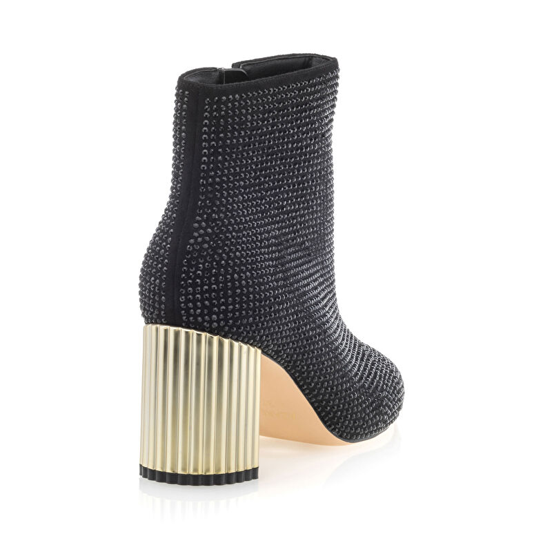 Dámske čierne čižmy / členkové čižmy