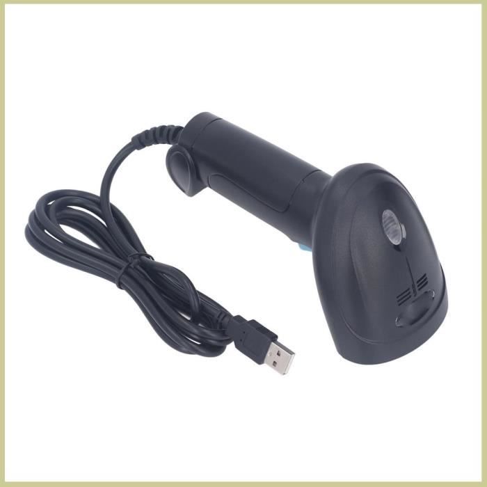 Scanner de codes-barres - COCOSITY - Lecteur QR vocal intelligent - Filaire - Haute précision - Multi-scénarios