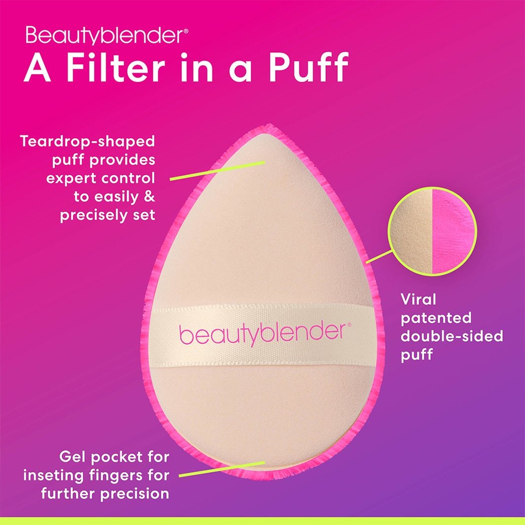 Puder v prahu Beautyblender Power Pocket Puff™ – 1 kos