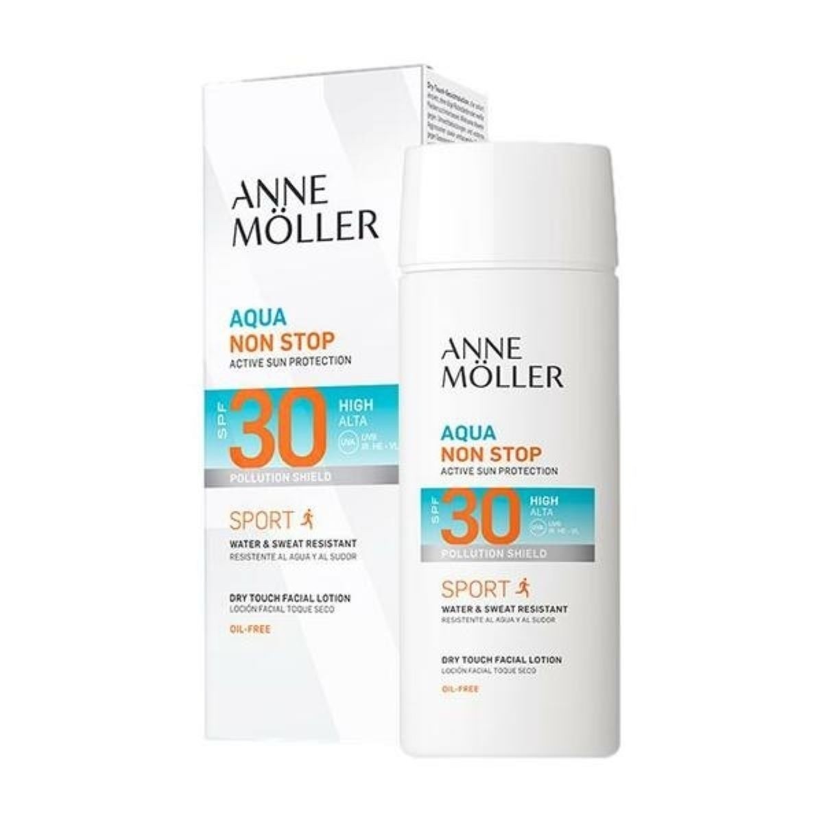 Anne Möller Aqua Non Stop opaľovací krém na tvár SPF 30 - 75 ml