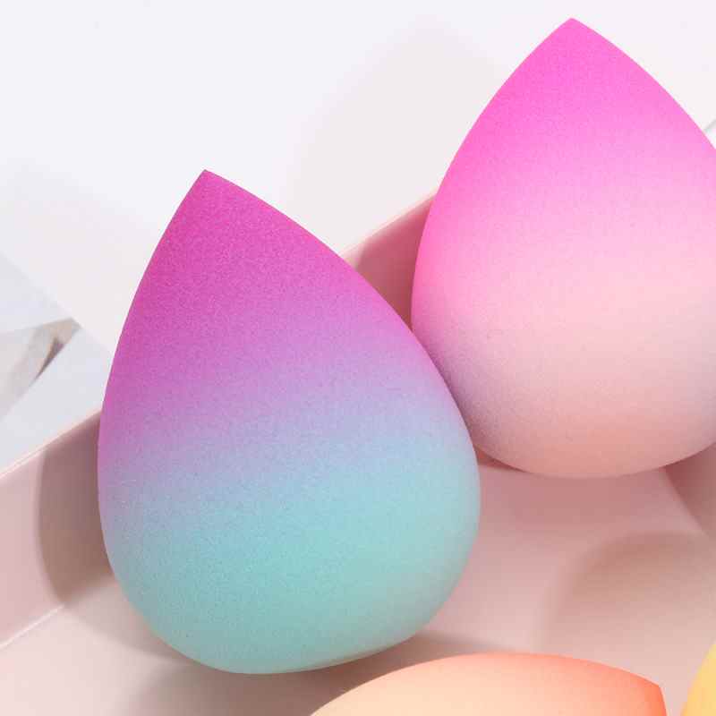 1 éponge à maquillage Beauty Egg, outil de beauté pour femme, accessoire de maquillage.