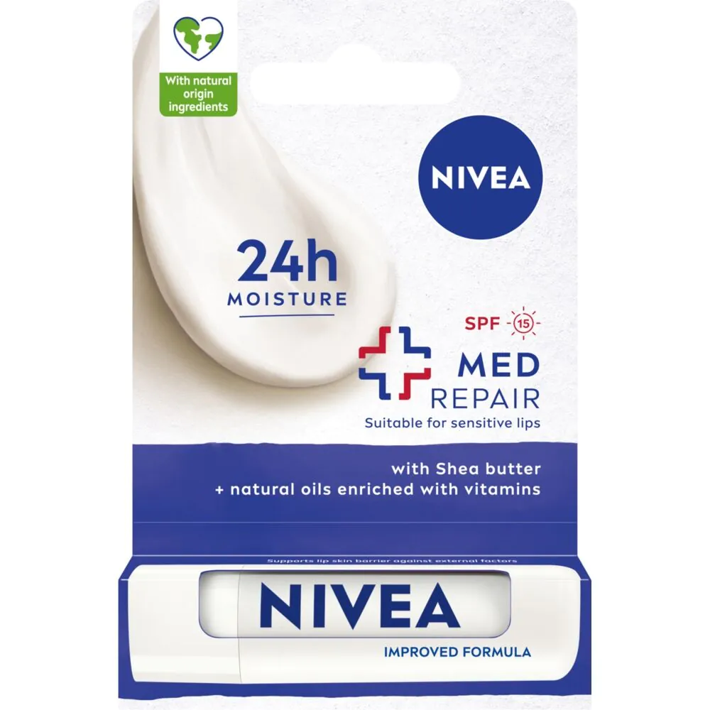 Nivea Soothe & Protect Pomadka do ust SPF15