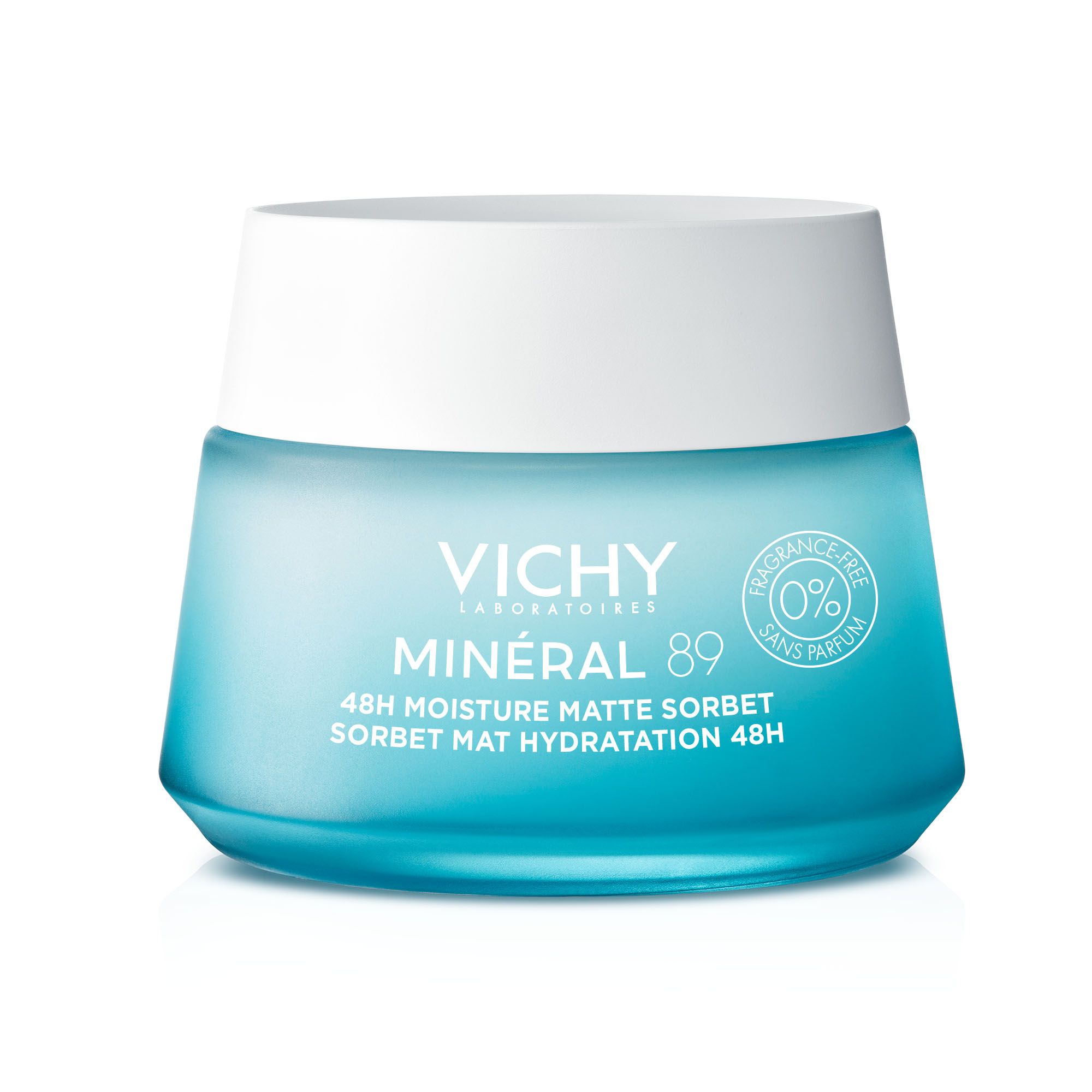 Mineral 89 48H vlažilni mat sorbet gel Vlažilne kreme za obraz iz lekarne