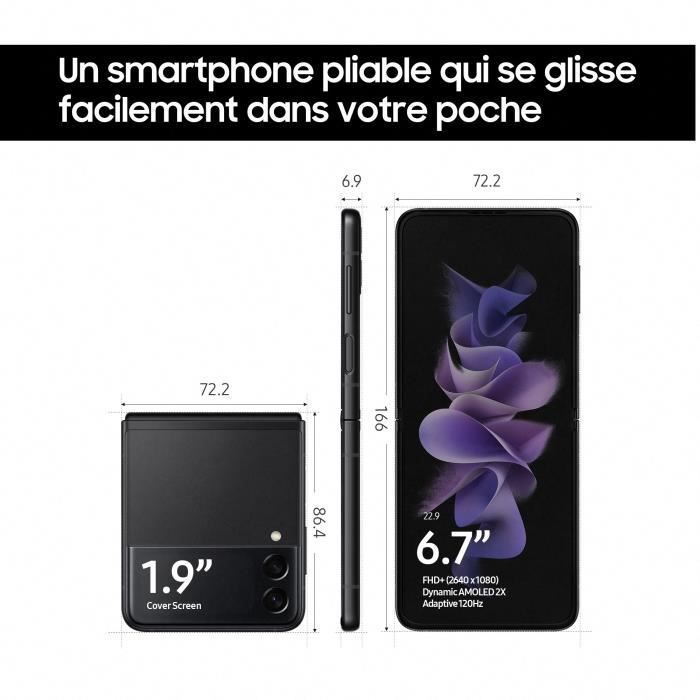 SAMSUNG Galaxy Z Flip3 256GB Black
