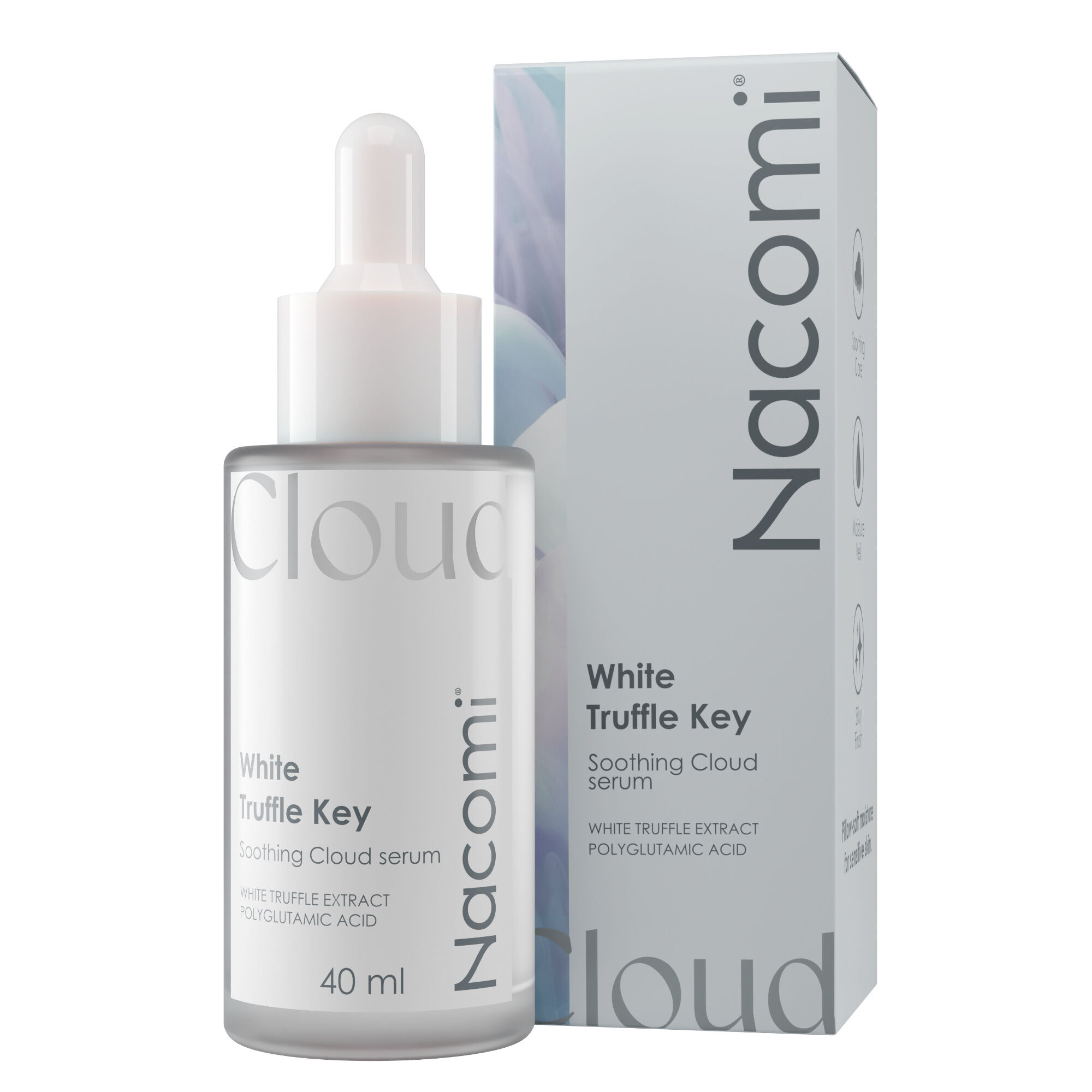 Nacomi White Truffle Key – Beruhigendes Feuchtigkeitsserum