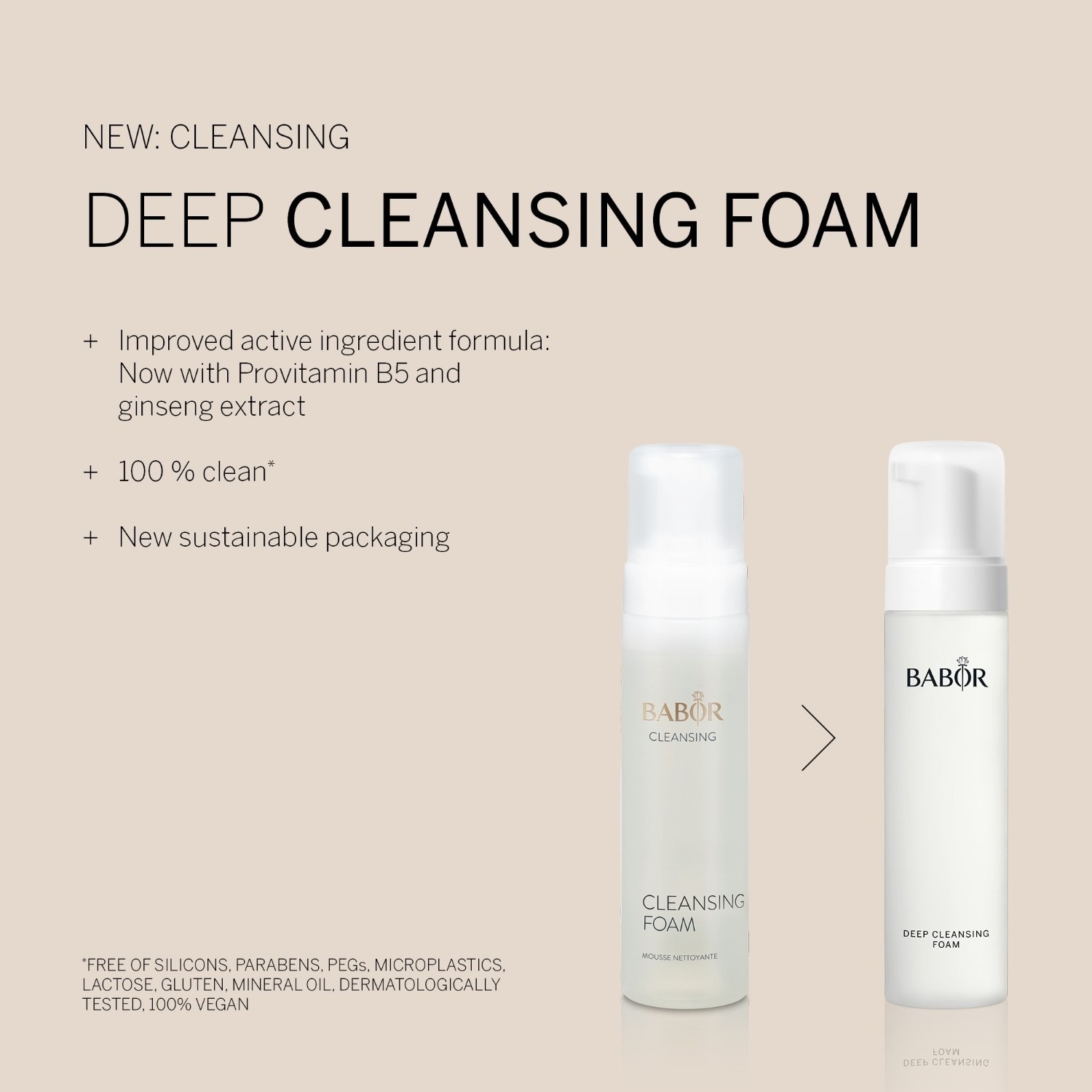 BABOR Mousse profonde Cleansing Foam