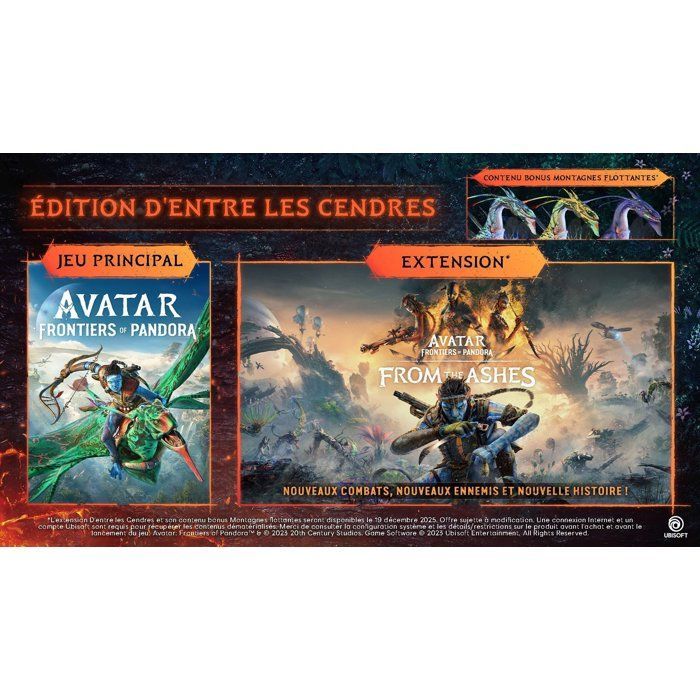 AVATAR: Fronteiras de Pandora - Edição Entre as Cinzas - Jogo para PS5
