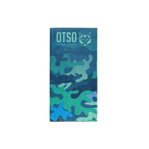 Brisača iz mikrovlaken Camo Blue