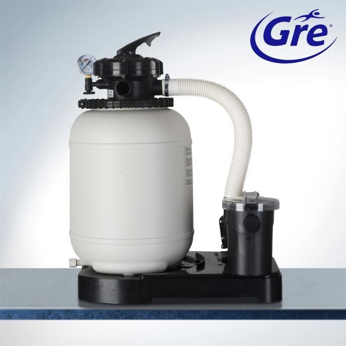 GRE Pacific Ovaal Zwembad 610 x 575 cm h 120 cm Houtnerf - Bruin