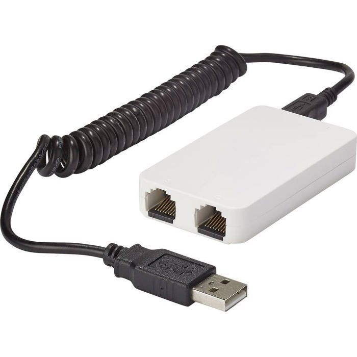 Switch de rede Renkforce de 3 portas e 100 Mbps