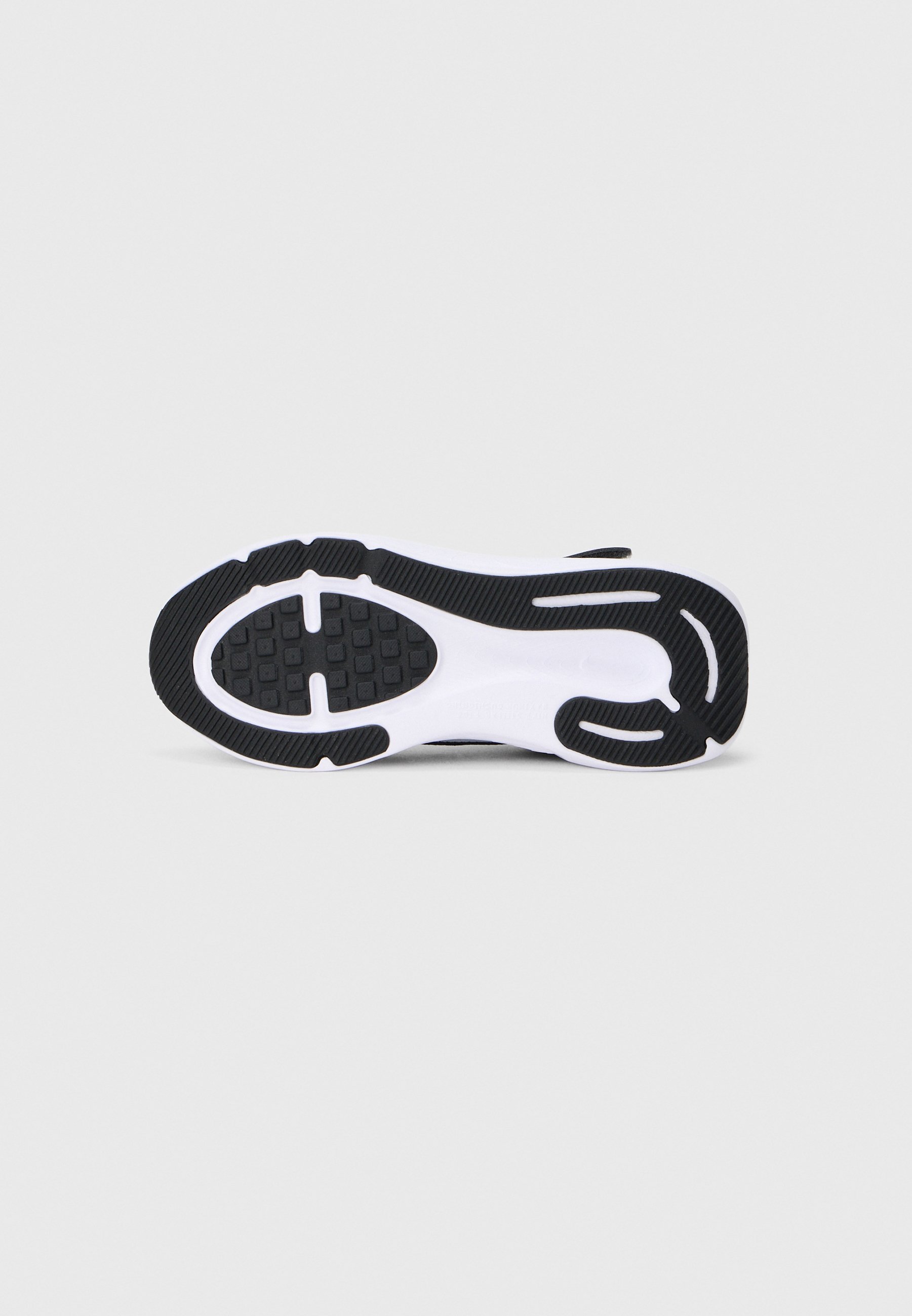 Nike Performance STELLAR RIDE UNISEX - Road running shoes - black/white/anthracite/pure platinum-coloured