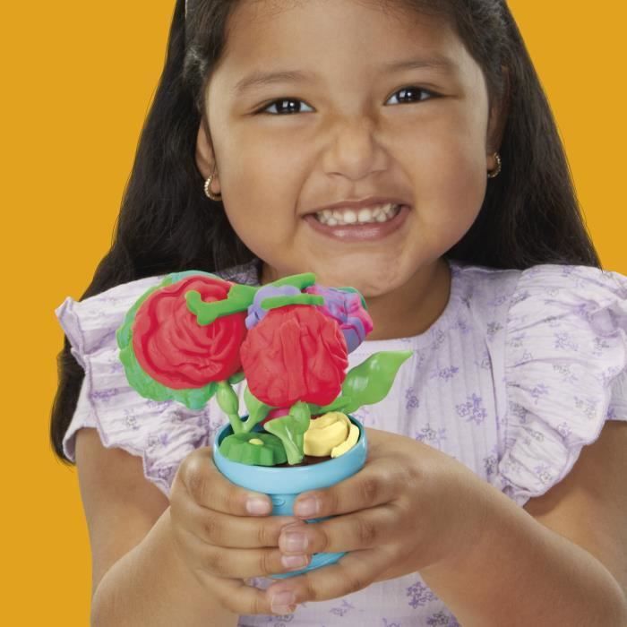 Play-Doh Il mio giardino fiorito, set di pasta modellabile ispirato al giardinaggio e alla natura, Classico, età 3+