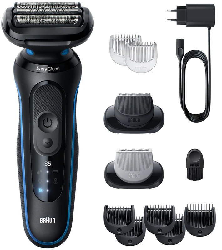 Braun Series 5 52-B1650s elektriskais ķermeņa un sejas skuveklis
