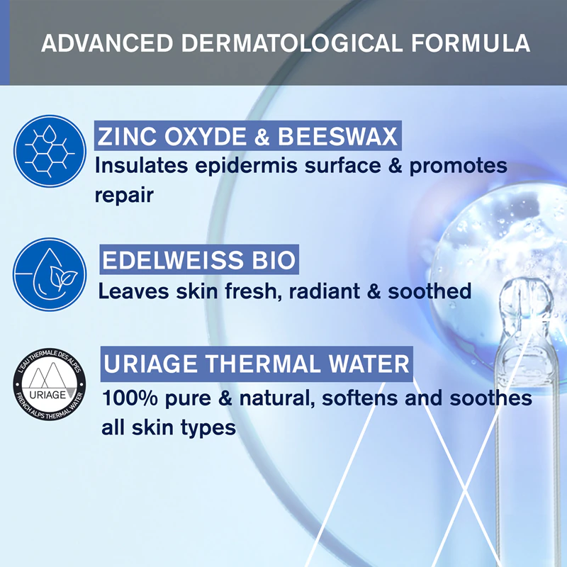 Uriage Bébé 1st Change Cream: creme hidratante e protetor contra assaduras.