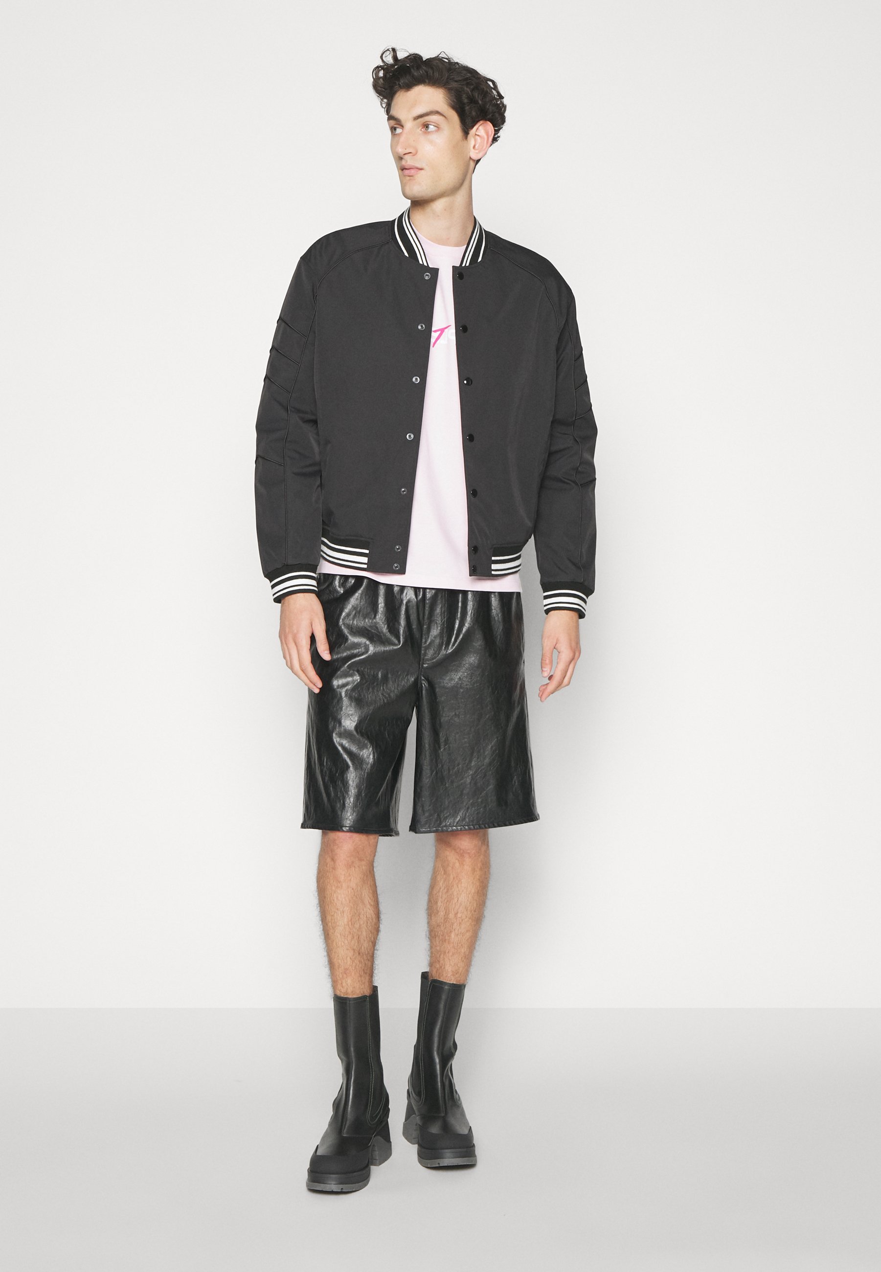 Tričko s potiskem Kooples - světle růžové