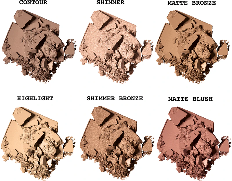 Paleta de contorno facial Smashbox Cali Contour