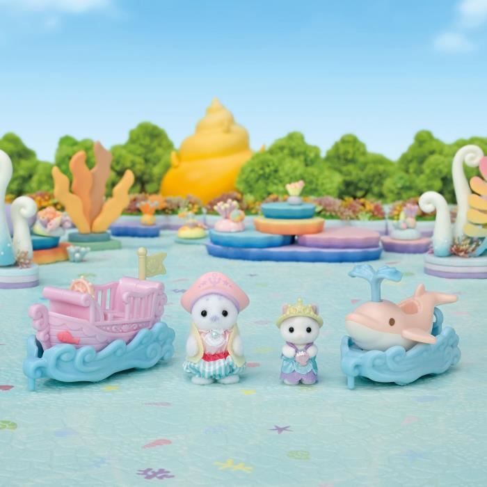 Mini-figures - SYLVANIAN FAMILIES - The Little Sea Train - Ages 3+