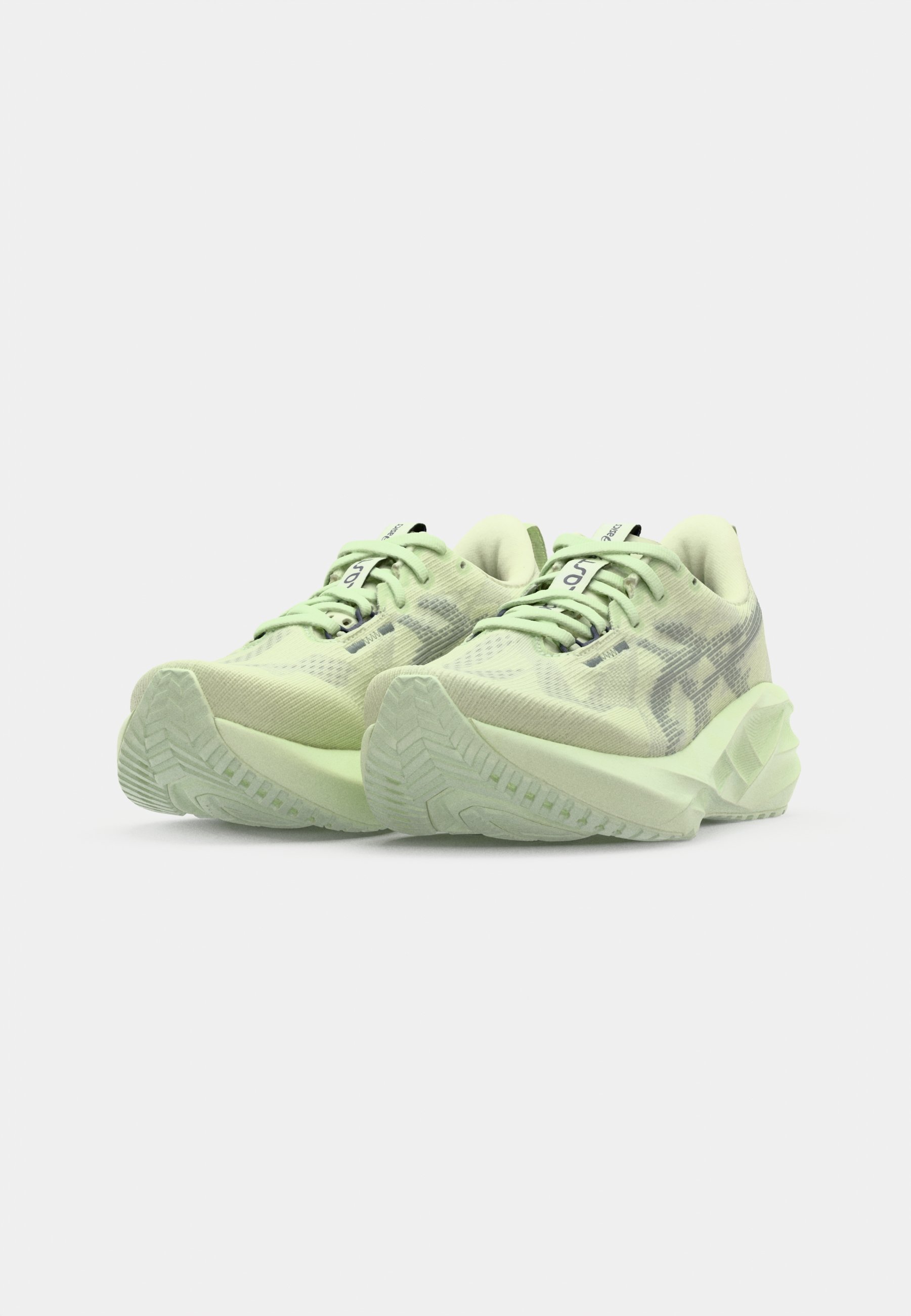 ASICS NOVABLAST 5 - Chaussures de running sur route - vert murmure/bleu monument