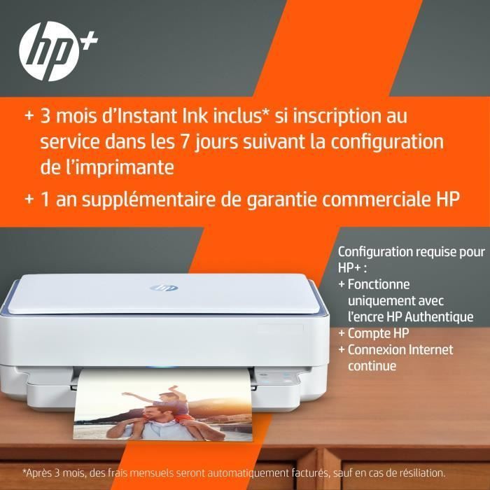 HP Envy 6010e All-in-One Printer: Color Inkjet, Copy, Scan - 3 months of Instant Ink included with HP+
