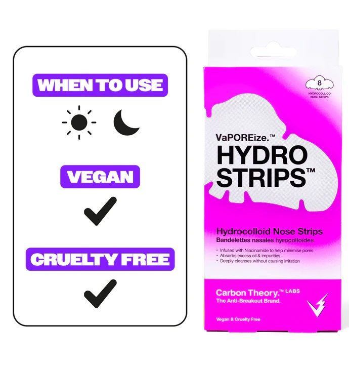 VaPOREize Hydro Strips Hydrokoloidné nosové pásiky Príslušenstvo na čistenie tváre