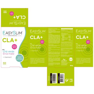 Easyslim Easyslim Cla Vihreä tee Yerba Mate 50 kapselia 50 kapselia