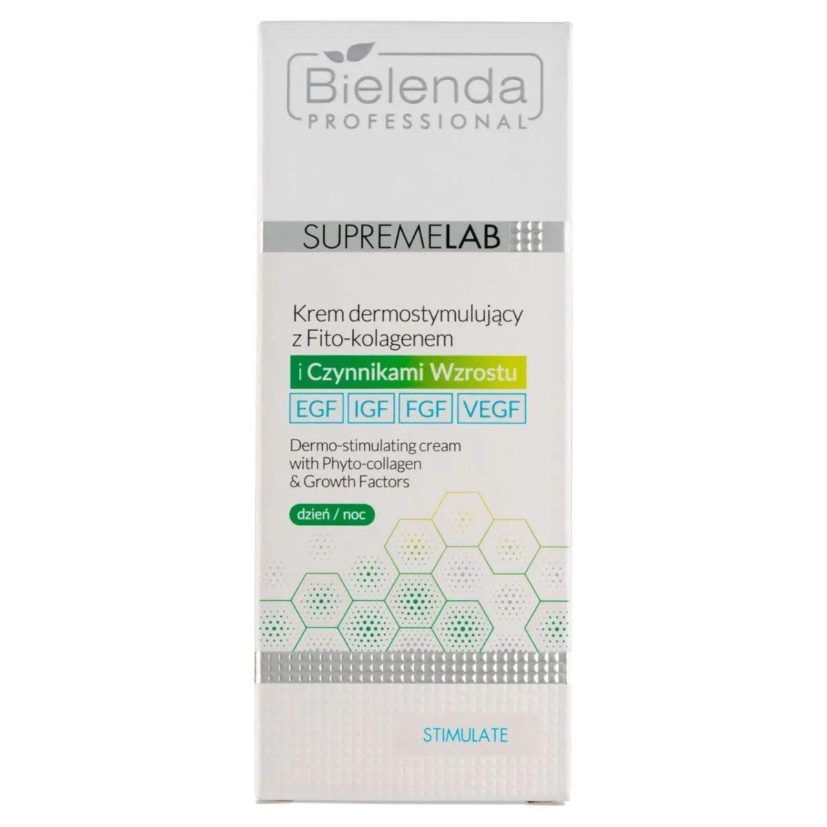 Bielenda Professional Supremelab Derm Krem dermostymulujący z fito-kolagenem i czynnikami wzrostu
