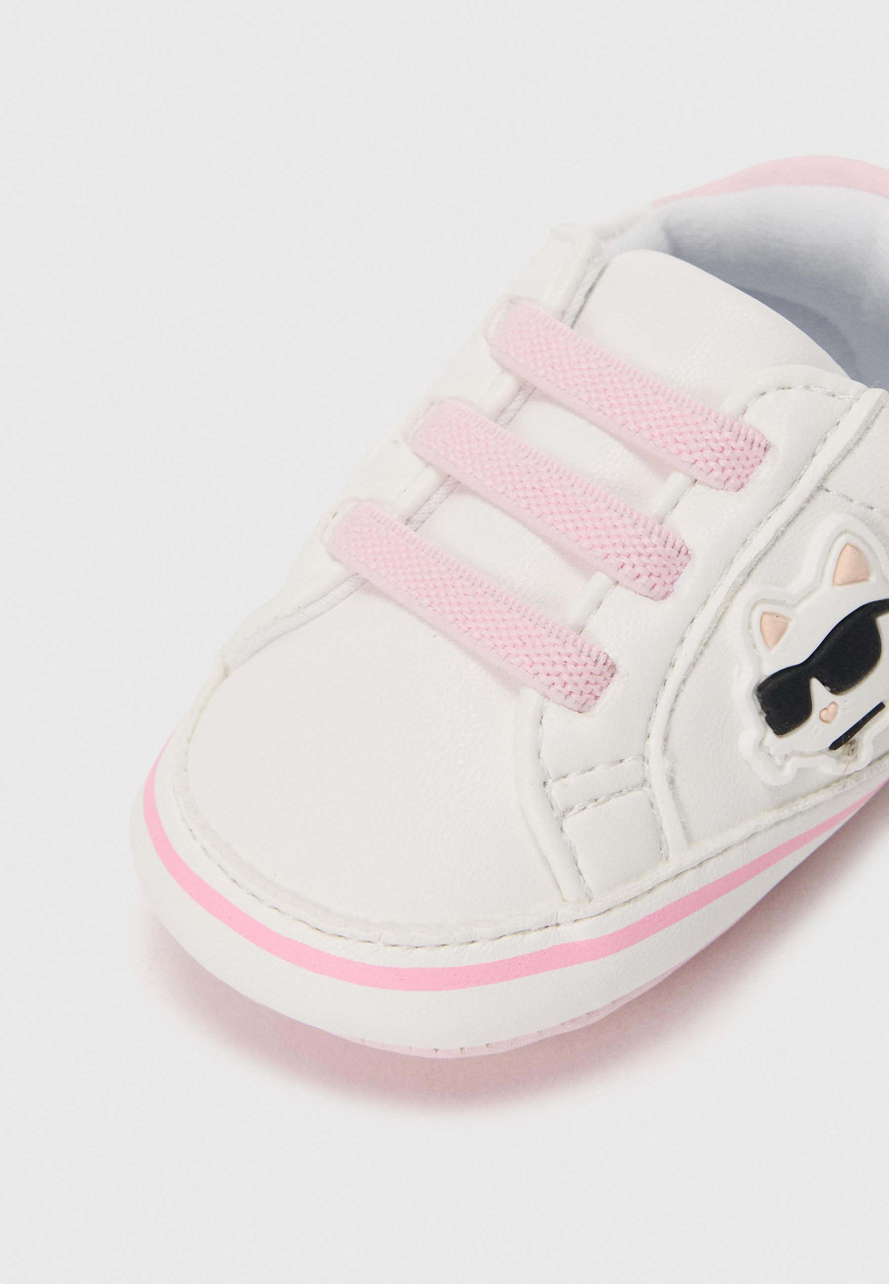 KARL LAGERFELD KIDS První boty - bílé