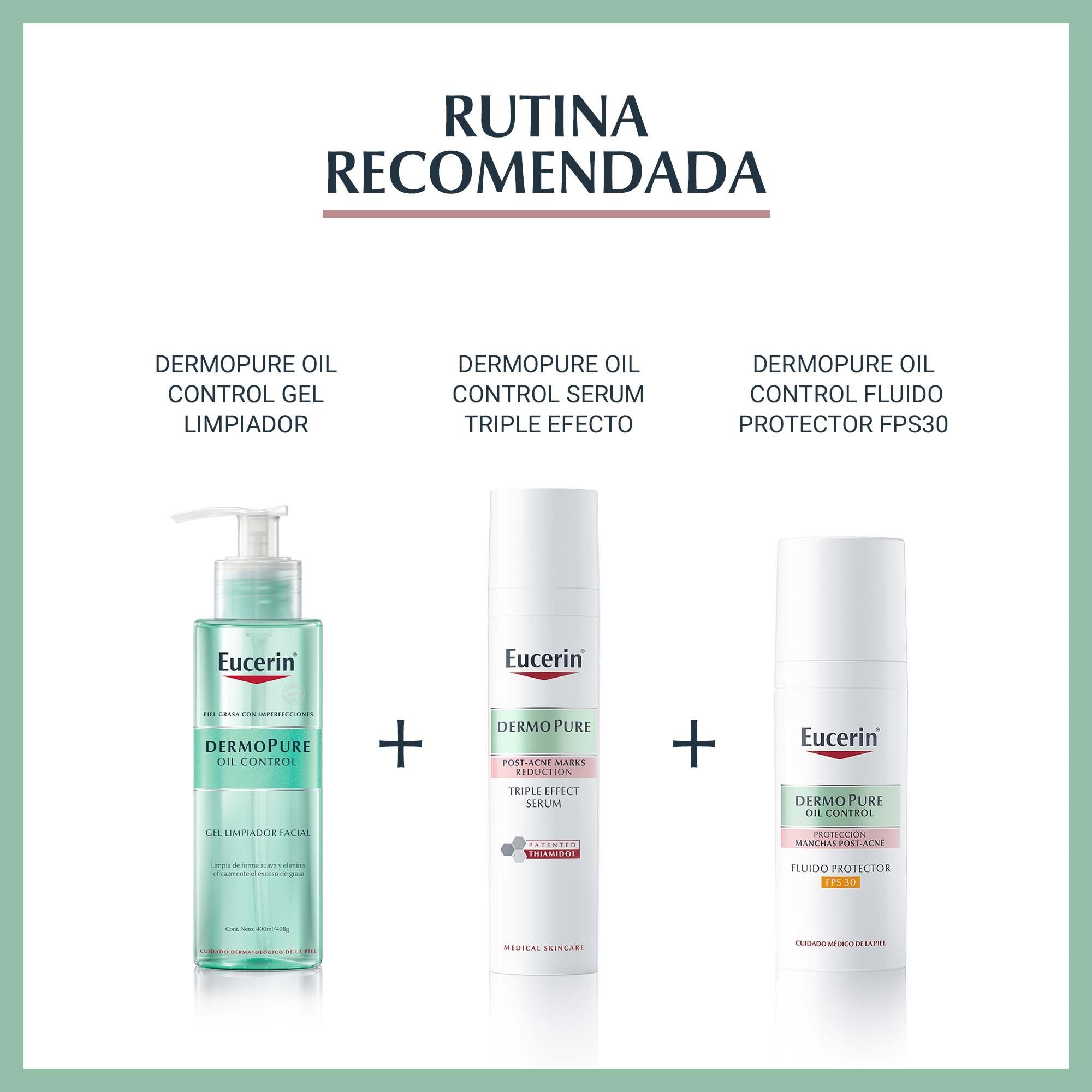 DermoPure Oil Control zaštitni fluid za lice SPF 30 Tretmani za akne