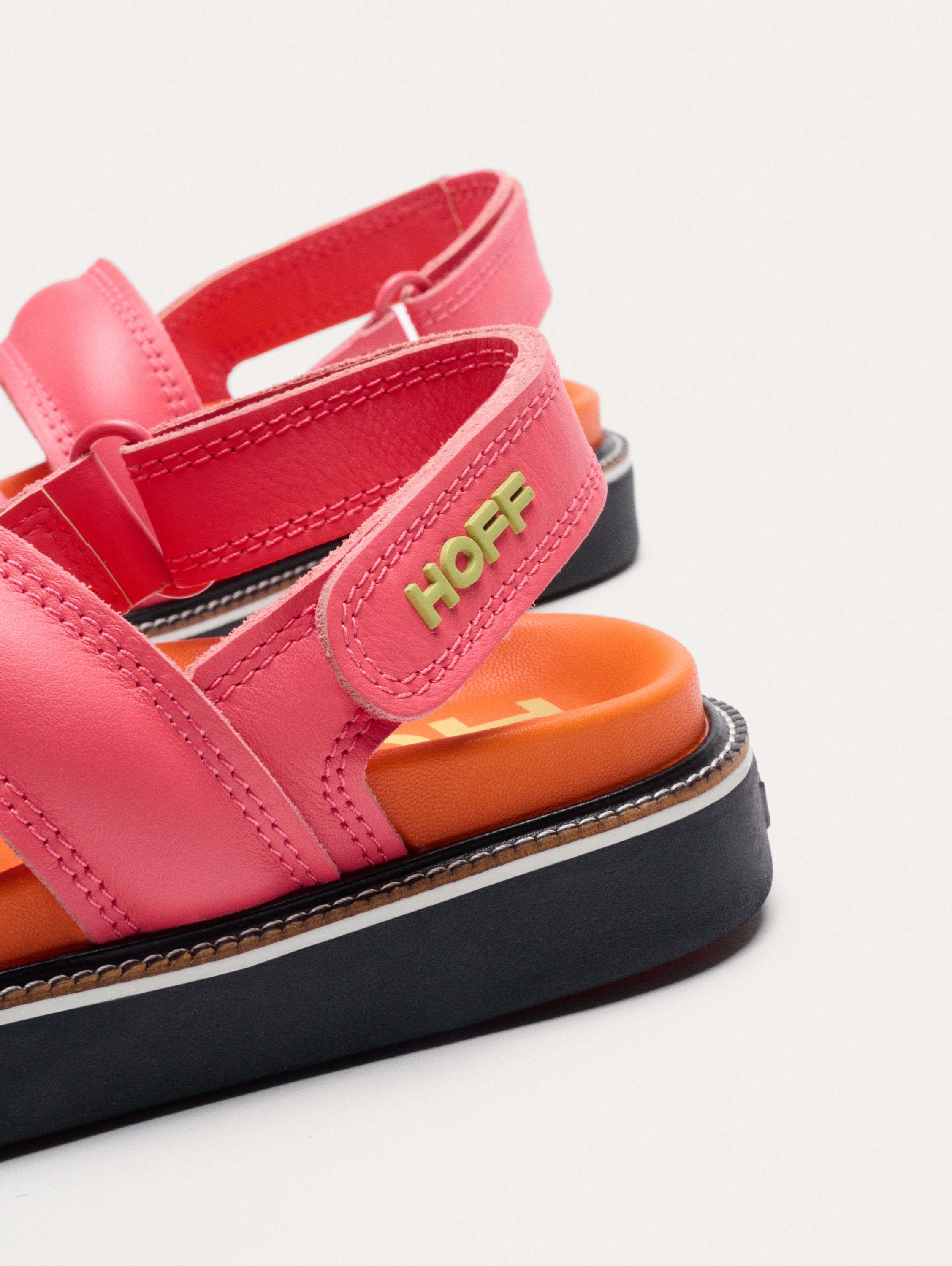 SANDALIA PIEL ROAD ROSA