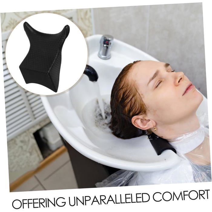 Cuscino da bagno in silicone per il supporto del collo, cuscino antiscivolo per lavandino e accessorio spa, per un bagno rilassante