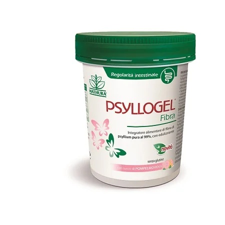 PSYLLOGEL Psyllogel Fibres Pot de 170 g Saveur Pamplemousse Rose Complément alimentaire à base de psyllium et de fibres