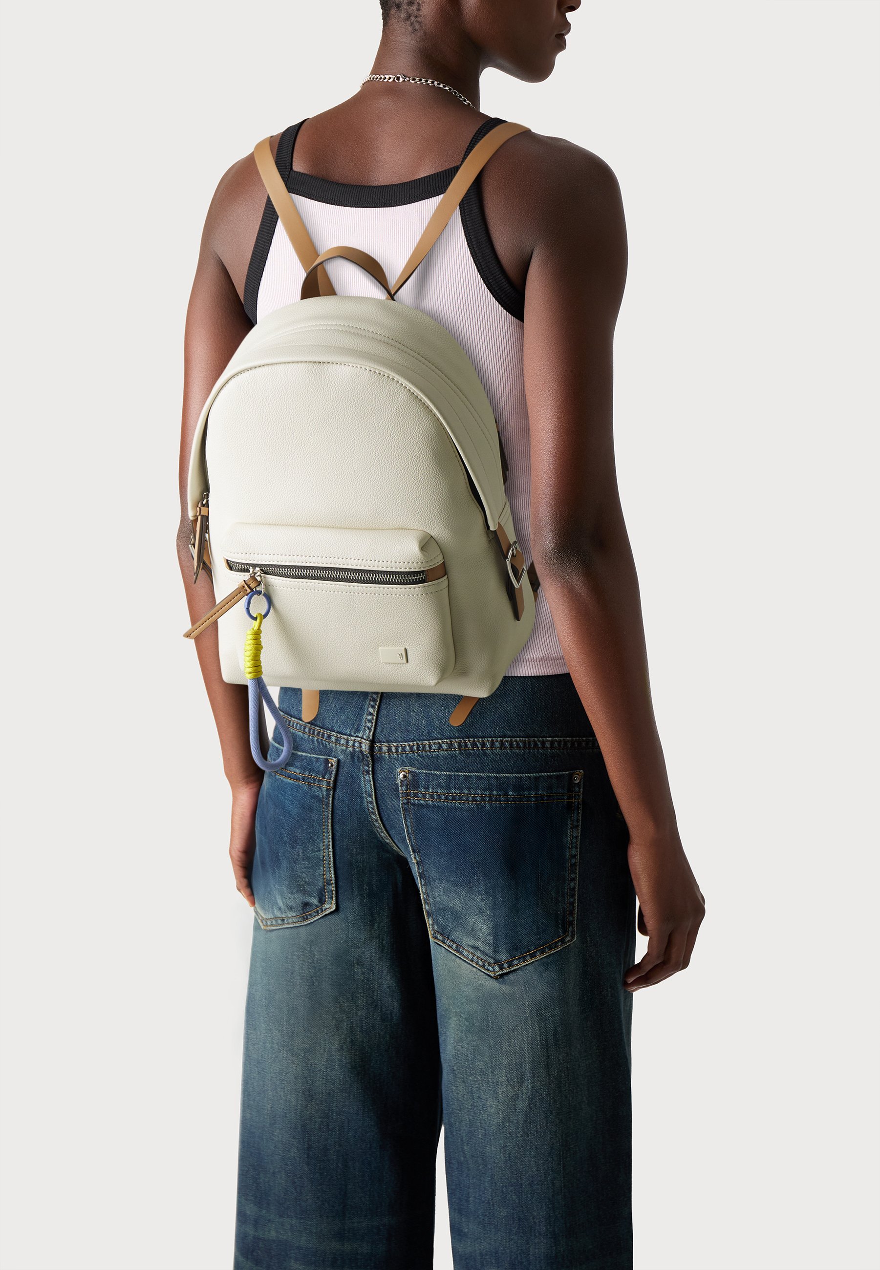 PARFOIS BACKPACK AQUARIUS L - Rucksack - ecru