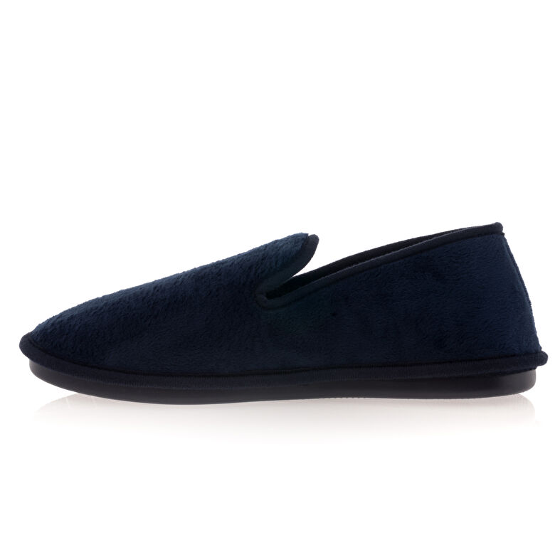 Blaue Herrenpantoffeln