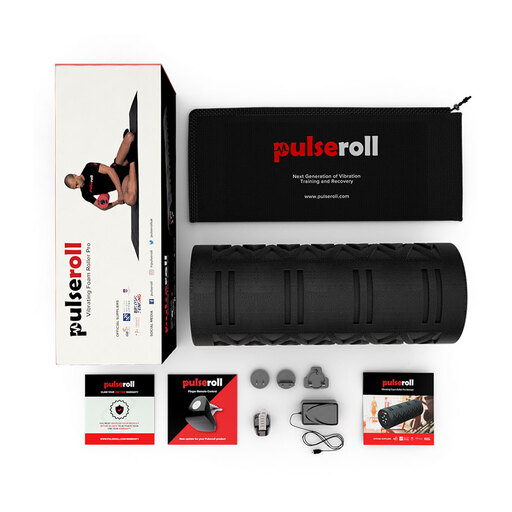 Pulseroll Pro Massagerolle – 5 Geschwindigkeitsstufen