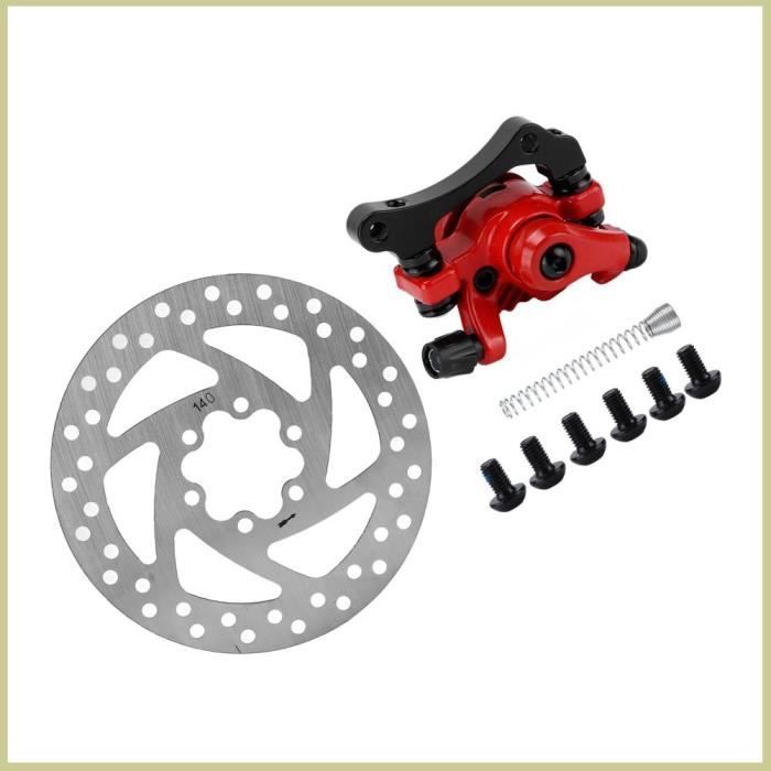 Kit pinza freno a disco Cocosity da 140 mm, in lega di alluminio resistente all'usura, per monopattini elettrici.