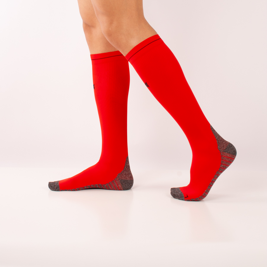 Pacote com 2 pares de meias esportivas de compressão graduada Xtreme Sockswear