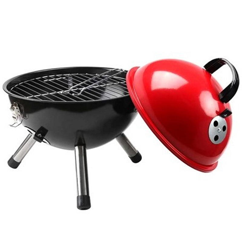 Grillman Barbecue a carbone a forma di globo, ø 32 cm, portatile