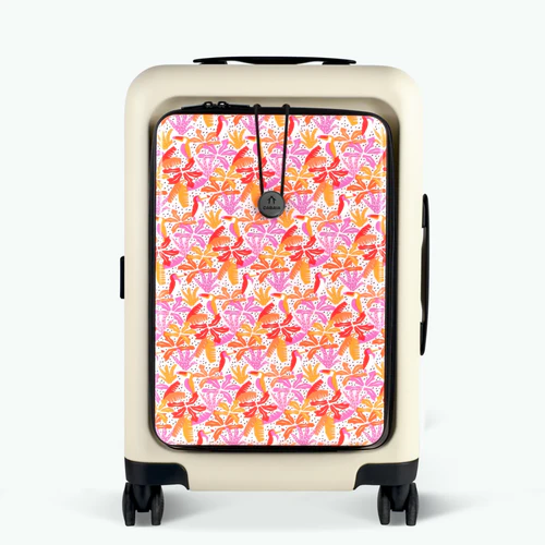Cabaia JFK 4-wielige harde koffer, CPH beige etui