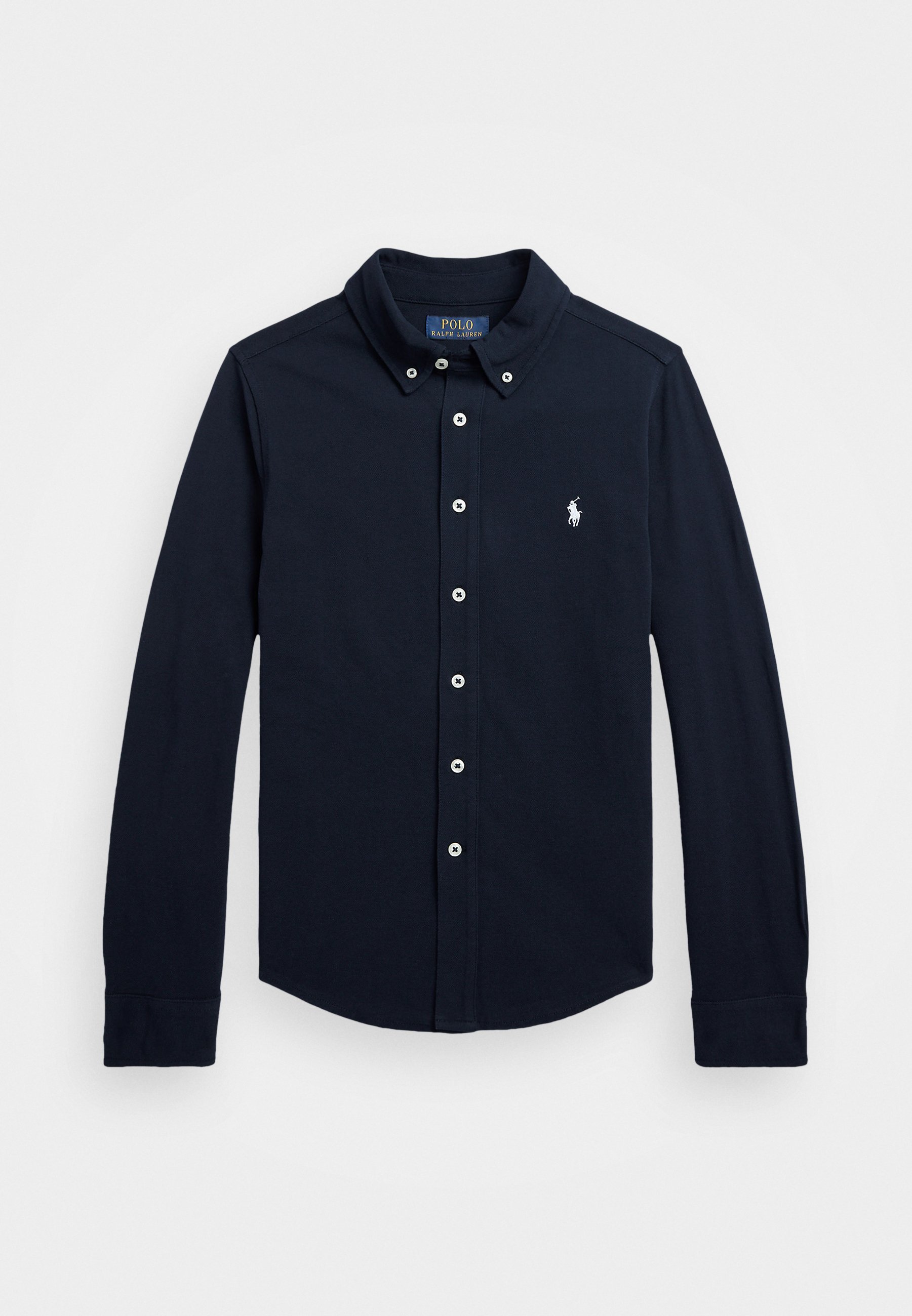 Camicia Polo Ralph Lauren in rete di cotone leggerissima - Camicia - blu navy aviatore
