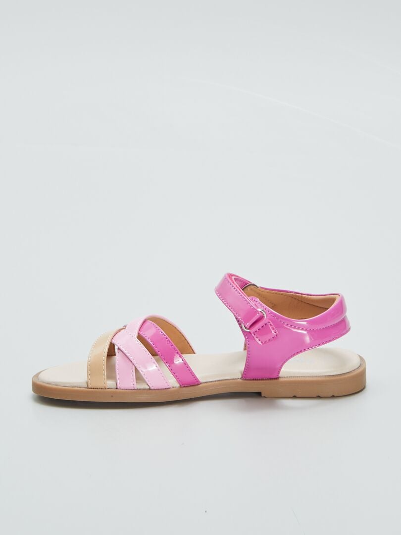 Lage sandalen - ROZE