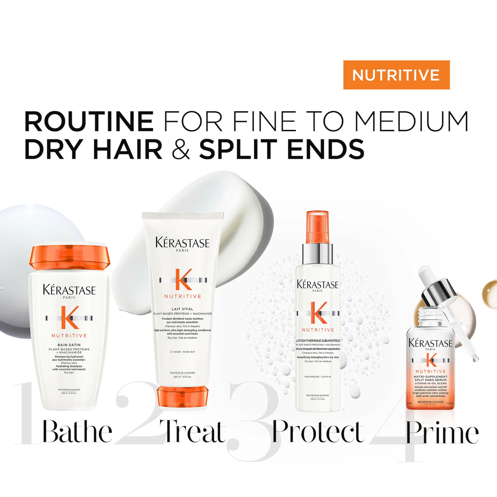 Serum odżywcze na rozdwojone końcówki 50 ml - Kérastase