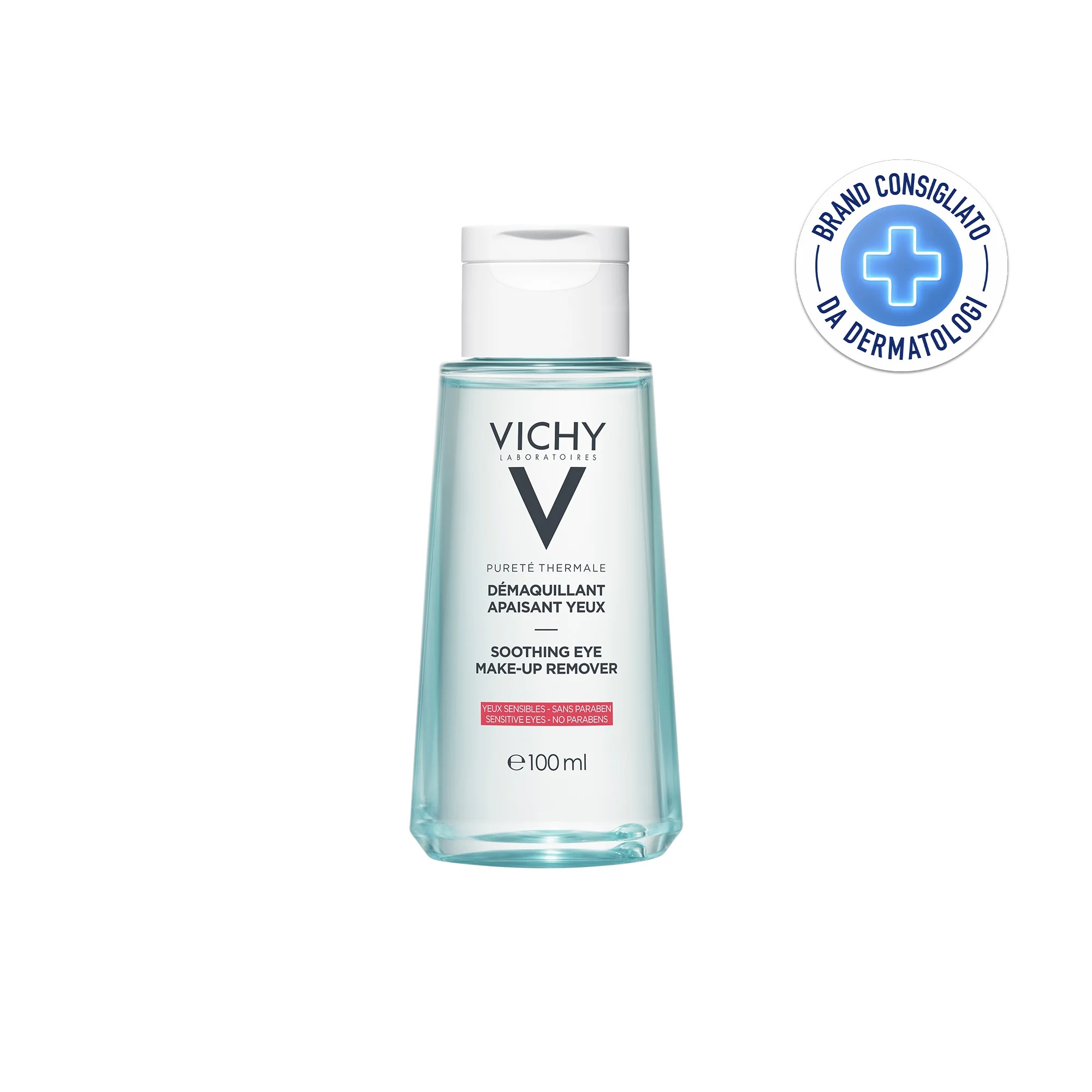 VICHY Vichy Purete Thermale pomirjujoče odstranjevanje ličil 100 ml za občutljive oči